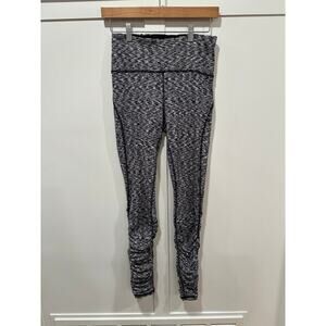 Lululemon Ready to Rulu High Rise Gathered Leggings Size 6